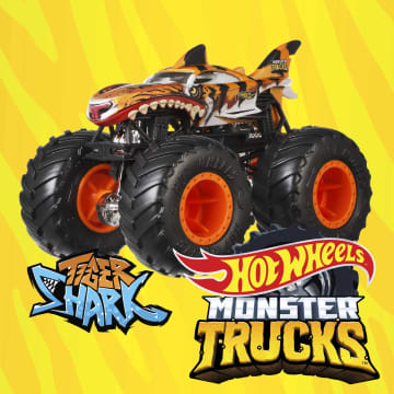 Hot Wheels Monster Trucks, 1:64 Scale Die-Cast Toy