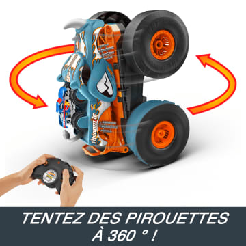 Hot Wheels-Rhinomite Transformable Radiocommandé 1/12 Race Ace 1/64