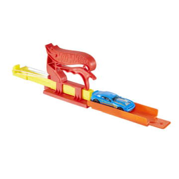 Hot Wheels Mini Lanzador Y Coche De Juguete