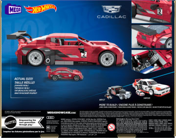 Koleksiyonerler Için Mega Hot Wheels Cadillac Ats-V R Araç Yapı Seti (319 Parça) - Image 6 of 6
