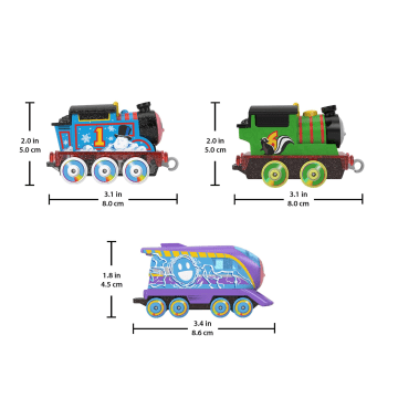 Fisher-Price Thomas & Friends Color Changers Thomas, Percy, and Kana - Image 5 of 8