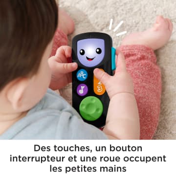 Fisher-Price - Rires & Éveil - Ma Première Télécommande Vf - Jouet D'Éveil - 6 Mois Et +