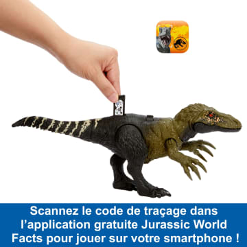 Jurassic World-Orkoraptor-Figurine Sonore Rugissement Féroce