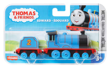 Thomas & Friends Edward Diecast Metal Push-Along Toy Train Engine With Tender For Preschool Kids - Image 6 of 6