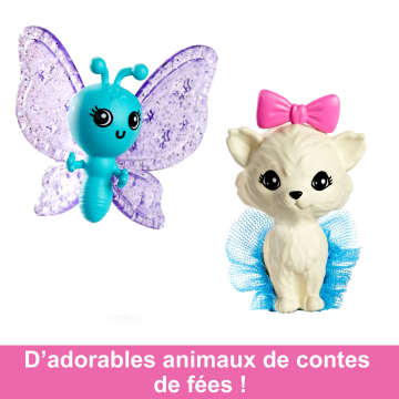 Barbie-A Touch Of Magic-Malibu-Poupée Avec 2 Animaux Féeriques