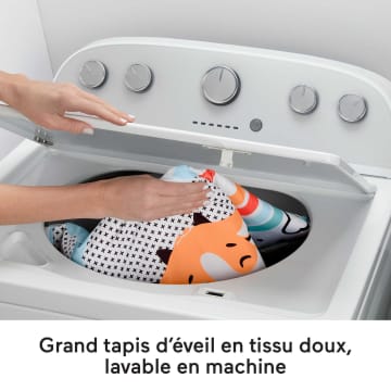 Fisher-Price - Mon Tapis Sensoriel 3-En-1 - Tapis D'Éveil - Dès La Naissance