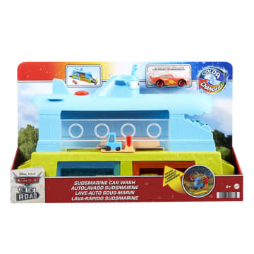 Disney and Pixar Cars Color Change Whale Car Wash Playset