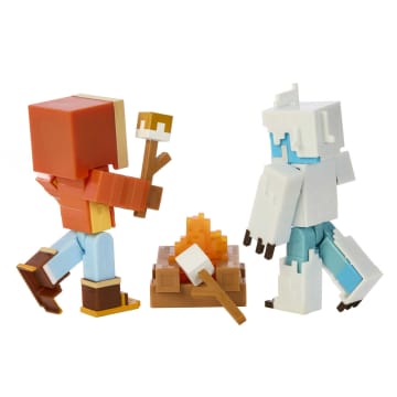 Minecraft Creator Series Mount Enderwood Yeti Scare Story Pack Figures