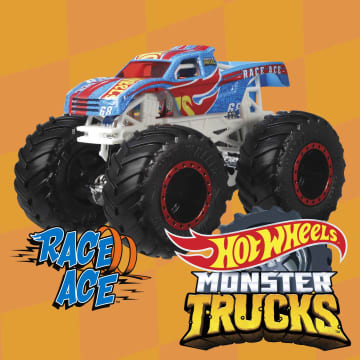 Hot Wheels Monster Trucks, 1:64 Scale Die-Cast Toy