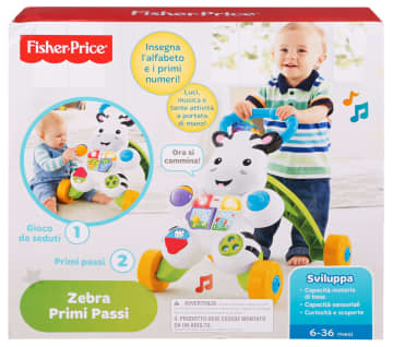 Fisher-Price Zebra Primi Passi