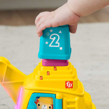 Fisher-Price - Véhicule La Calculo’Grue - Jouet De Construction - 9 Mois Et +