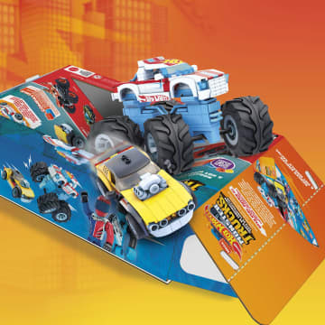 Конструктор Mega Construx Hot Wheels Роджер Доджер и Гонщик - Image 5 of 6
