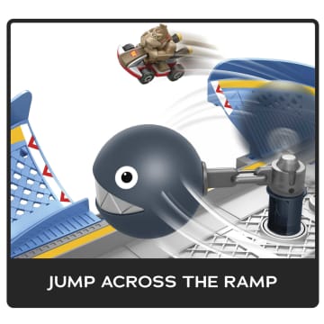 Hot Wheels Mariokart Chain Chomp Track Set