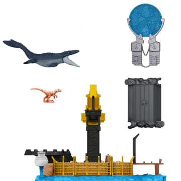 Jurassic World Minis Playset Mosasaurus Mayhem Playset