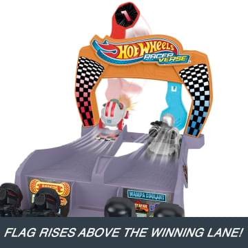 Hot Wheels Racerverse Star Wars Track Set With 2 Racers Inspired By Star Wars: Grogu & The Mandolorian
