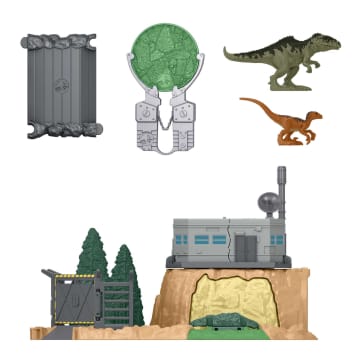 Jurassic World Minis Playset Giant Dino Rampage Playset
