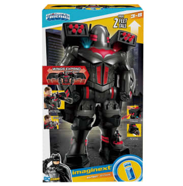 Imaginext DC Super Friends Red & Black Batbot Xtreme