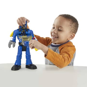 Imaginext Dc Super Friends Batman Collezione Giocattoli, Personaggi Insider E Robot Con Luci E Suoni