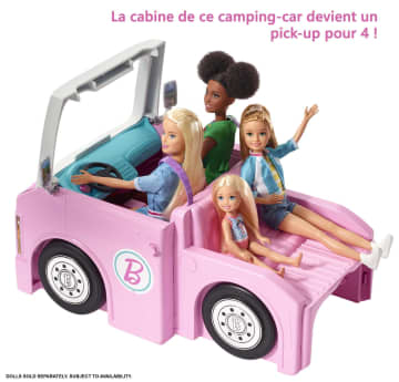 Barbie – Camping-Car De Rêve 3-En-1 - Imagen 5 de 7