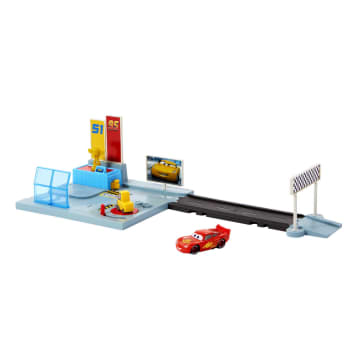 Disney and Pixar Cars On The Road Dinoco Rusteze Racing Center