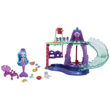 Набор игровой Enchantimals Большой аквапарк с куклой и питомцами