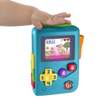 Fisher-Price Leerplezier Speeltje Voor Baby'S Kleine Gamer Doen-Alsof-Videospel Met Licht En Muziek, Meerdere Talen