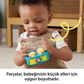 Fisher-Price Eğlen Ve Öğren Eğlenceli Kulaklıklar, Birden Fazla Dil Desteği Bulunan Müzikli, Eğitici Oyuncak - Image 5 of 6