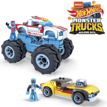 Mega Construx Hot Wheels Rodger Dodger & Hot Wheels Racing