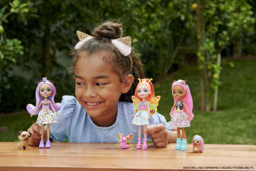 Enchantimals City Tails Main Street Belisse Butterfly & Dart Doll - Image 3 of 4