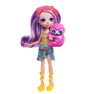Enchantimals Sunshine Beach-Sabindra Paresseux Et Figurine-Poupée