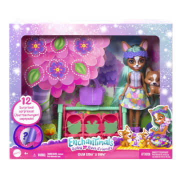 Enchantimals - Crizia Ccorgi Et Son Amie Show - Mini Poupée - 4 Ans Et +