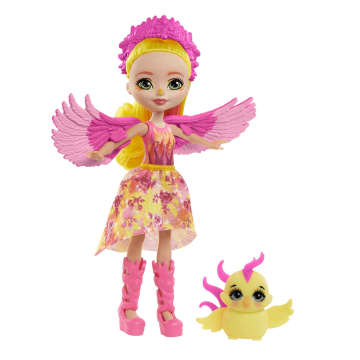 Enchantimals™ Popüler Karakter Bebekler - Anka Kuşu Falon Bebek ve Sunrise