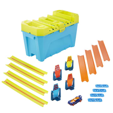 Hot Wheels Track Builder Unlimited Multi-Lane Speed Box