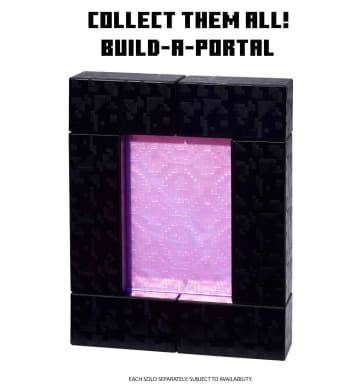 Minecraft Steve With Build-A-Portal Figure