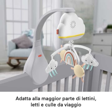 Fisher-Price Giostrina Mille Arcobaleni Per Culla Fianco Letto