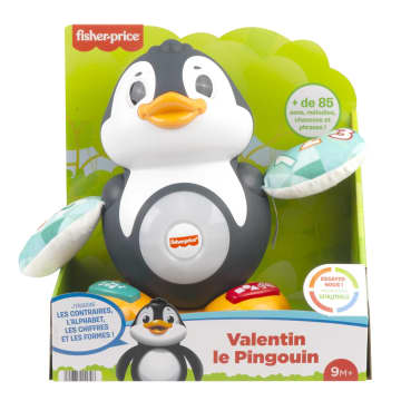 Fisher-Price - Valentin Le Pingouin Linkimals Vf - Jouet D'Éveil - 9 Mois Et +