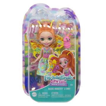 Enchantimals City Tails Main Street Belisse Butterfly & Dart Doll
