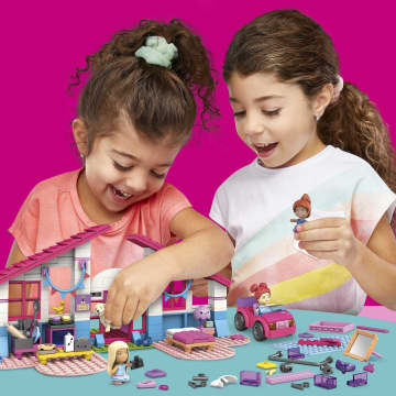 Mega Construx Barbie Malibu Building Toys Bundle