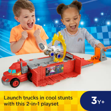Fisher-Price Nickelodeon Blaze and the Monster Machines Launch & Stunts Hauler