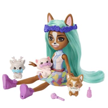 Enchantimals - Crizia Ccorgi Et Son Amie Show - Mini Poupée - 4 Ans Et +