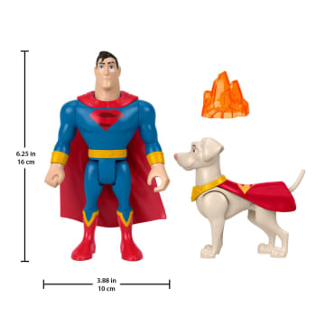 Fisher-Price Dc League Of Super-Pets Superman & Krypto