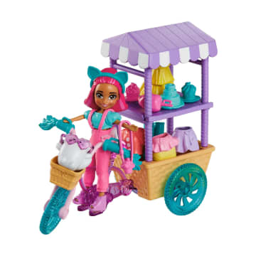 Polly Pocket™ Bisiklet Dolusu Moda Oyun Seti