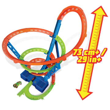 Hot Wheels Spiral Speed Crash Playset