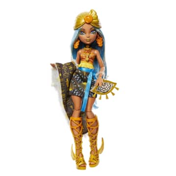 Monster High - Casiers Secrets De Cleo De Nile Look Irisé - Poupée - 4 Ans Et + - Imagen 7 de 8