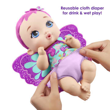 My Garden Baby Feed & Change Baby Butterfly Doll