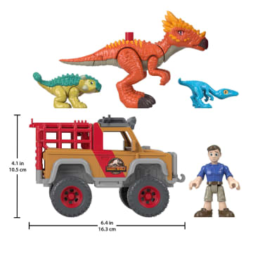 Imaginext Jurassic World Camp Cretaceous Runaway Dinos - Image 5 of 6