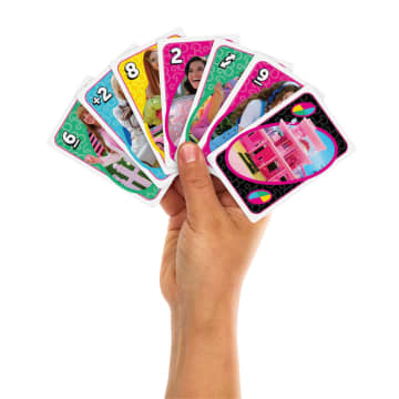 UNO Barbie The Movie Card Game, Inspired by the Movie