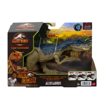 Jurassic World Roar Attack Allosaurus
