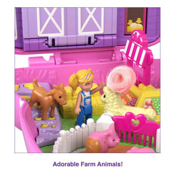 Polly Pocket On The Farm Piggy Compact