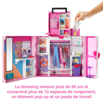 Barbie - Poupée Et Coffret Dressing Deluxe - Poupée Mannequin - 3 Ans Et + - Image 3 of 6
